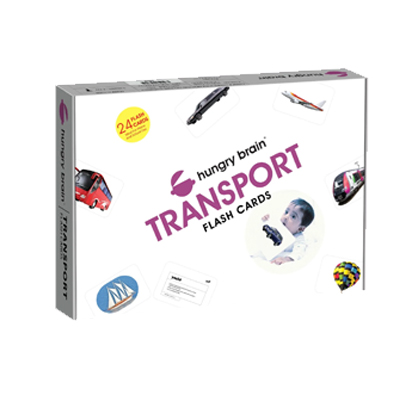 Clever Kids Transport Flash Cards